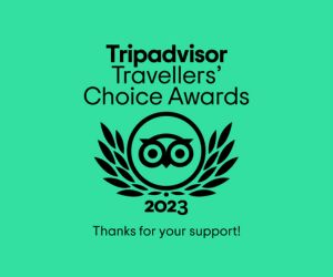 Tripadvisor Traveller Choice Award 2023